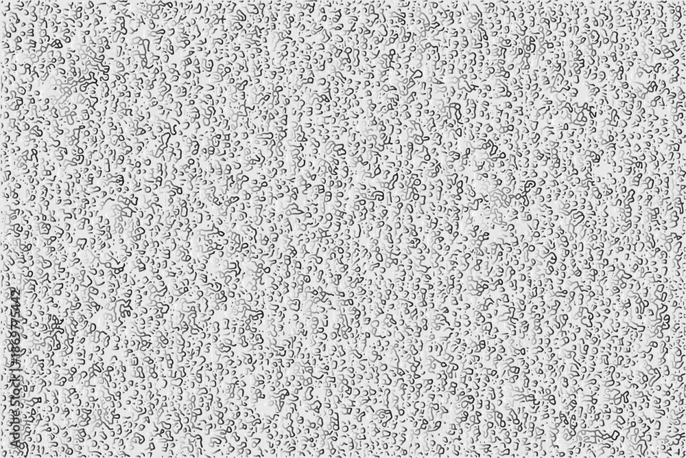 Fototapeta premium White rough textured background vector. Dense grain surface with organic noise depth. Neutral abstract backdrop for modern design.
