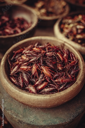 Cayenne Pepper, Spices, Bug Shells