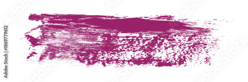 Purple brush stroke isolated on background. Paint brush stroke vector for ink paint, grunge design element, dirt banner, watercolor design, dirty texture. Trendy brush stroke, vector illustration