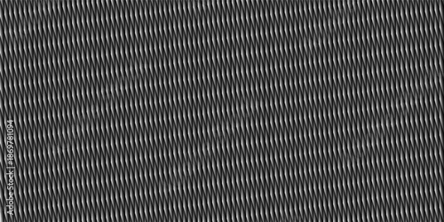 Seamless vector carbon fiber texture. Dark gray geometric dotted pattern. Modern, high-tech background for digital designs.