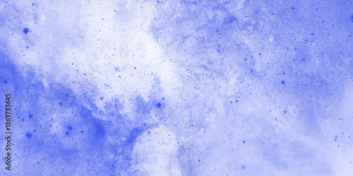 modern and fresh watercolor clouds sky background. blue shades watercolor paper textured backdrop for creative design. Hand drawn abstract pastel color textured for templates invitation retro chaotic.