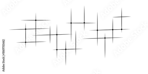 Science technology futuristic concept abstract background. Technology abstract white digital background of connected dot with black stock lines. abstract architectural construction.