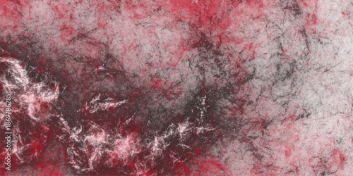 abstract Beautiful color white and red marble on black background gray and red granite, Dark scarlet color gloomy grunge background, Red powder and ranch explosion on white background.