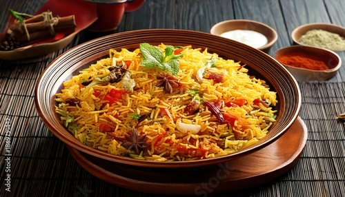 Biryani – Fragrant Indian Rice Dish with Aromatic Spices and Rich Flavors