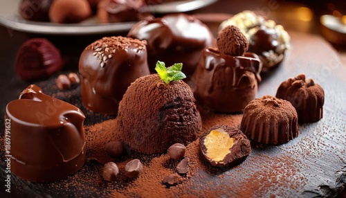 Indulgent Cakes, Truffles, and Gooey Lava Cakes