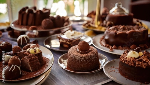 Indulgent Cakes, Truffles, and Gooey Lava Cakes
