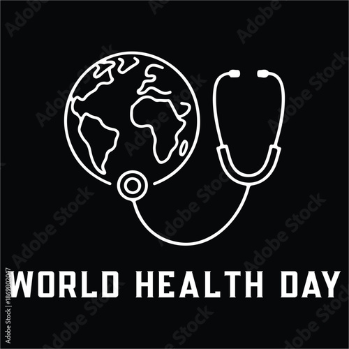 World Health Day: Caring for Every Life t-shirt design and vector