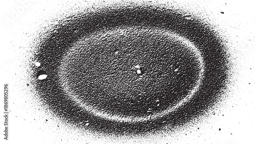 Microscopic view of a single bacterial cell with distinct outer membrane.