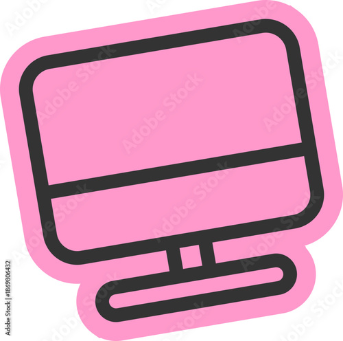 computer stiker icon 