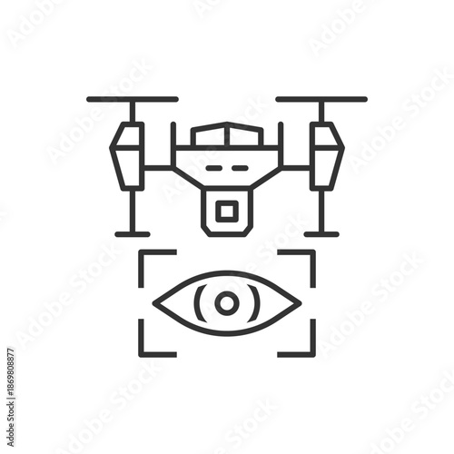 Drone Eye Icon