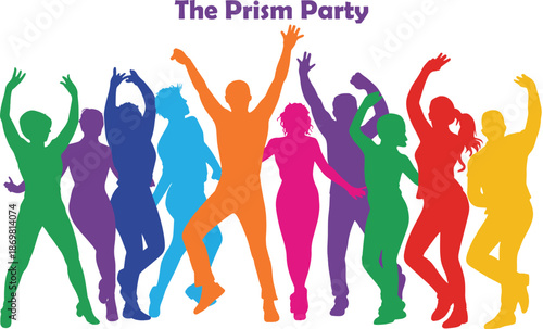 Join the Prism Party a vibrant celebration of color and joyous dancing