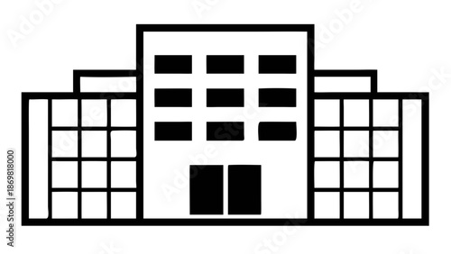 Confident businesswoman working diligently at modern office desk with laptop