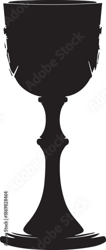 Elegant goblet silhouette