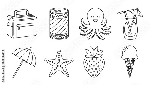Whimsical Vector Illustrations Collection