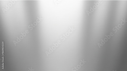Stainless steel metal texture background with brushed surface and industrial finish