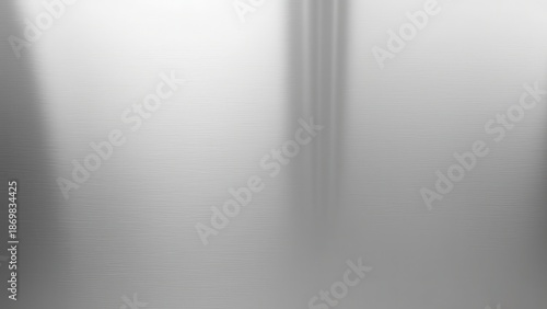 Stainless steel metal texture background with brushed surface and industrial finish
