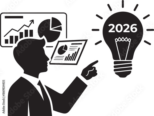 Professional businesswoman working diligently in modern office space