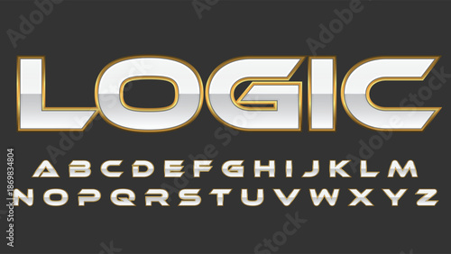 Gold Cinematic Metal Text Effect