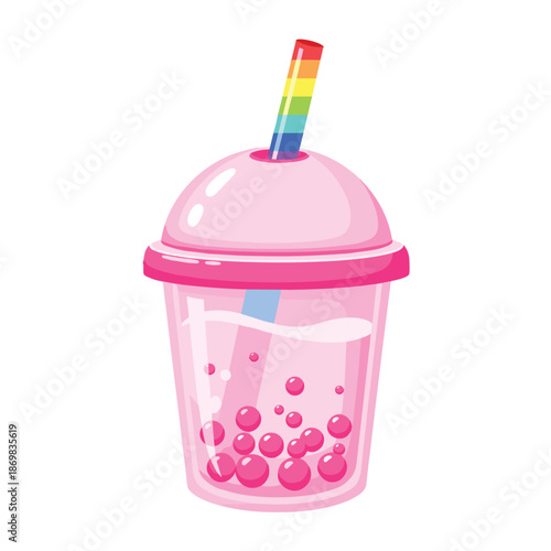 Cute Kids Sippy Cup with Straw and Heart Design