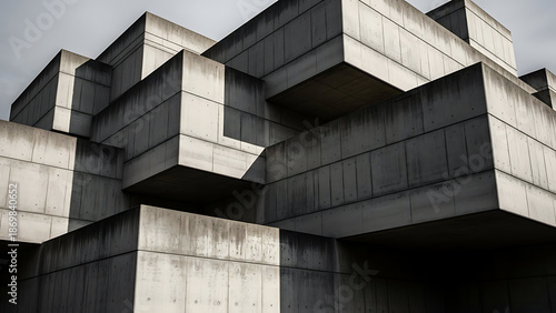 Modern concrete architecture