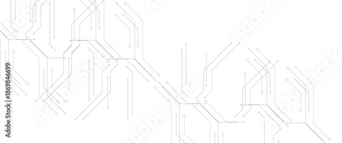 Abstract digital technology futuristic internet network speed connection white and blue background.hand drawn vector illustration