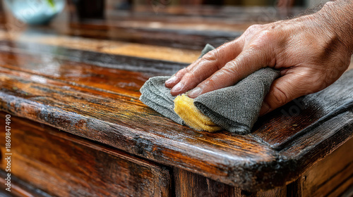 Cleaning wood furniture: a ...