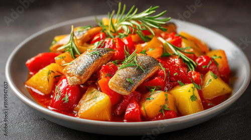 Dutch food - herring and st...