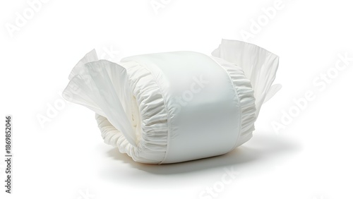 Diaper Pack Isolated on White Background