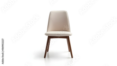 High Chair Isolated on White Background