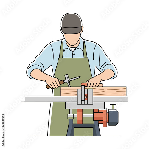 Expert Woodworking with Precision Tools