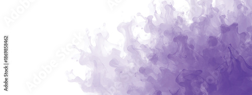 Abstract Paint Background with Calm Fluid Watercolor Motion