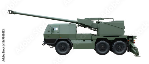 EVA 155mm (Slovak-made Self-Propelled Howitzer based on the Tatra 815 truck)