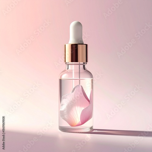 Wallpaper Mural Pink Serum Bottle Torontodigital.ca