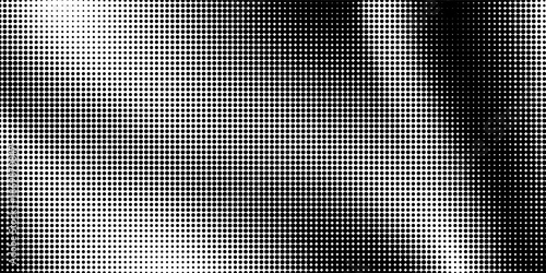 Seamless black dot pattern background. illustration