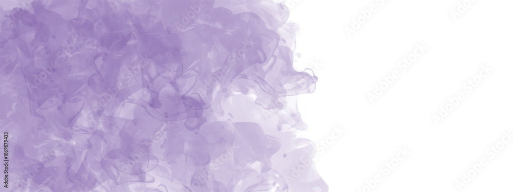Fototapeta premium Abstract Watercolor Wash with Smooth Flowing Shapes and Artistic Expression
