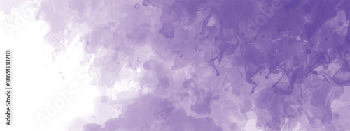 Minimalist Abstract Watercolor Background with Soft Blended Paint Patterns