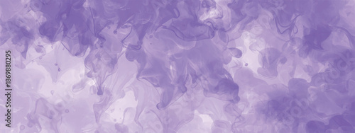 Decorative Watercolor Background with Soft Abstract Motion and Artistic Balance