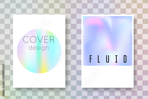 Geometry Mesh. Purple Neon Flyer. Colorful Retro Illustration. Vintage Concept. Hologram Foil. Minimal Poster. Fashion Screen. Blue Geometry Mesh