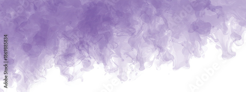 Decorative Abstract Watercolor Art with Fluid Ink Like Motion and Subtle Texture