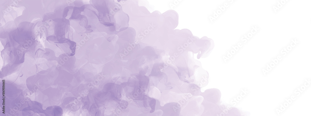 Fototapeta premium Calm and Dreamy Watercolor Wash Background with Smooth Abstract Paint Transitions