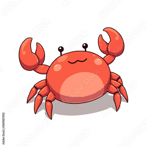 Cute Crab Clipart 08