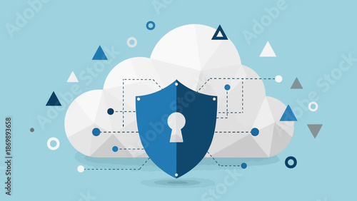 Cloud Security Shield Protecting Your Data in the Digital Realm