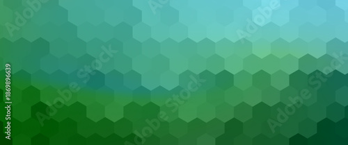 Light Blue, Green vector modern geometrical abstract background. Texture, brand-new background. Geometric background in Origami style with gradient.