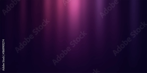 Dark purple background with pink light rays shining down