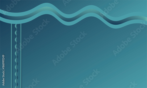 Abstract Tech Gradient Wave Background Vector Futuristic Neon Design