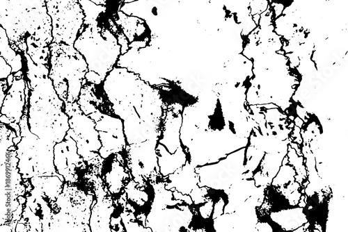 Rustic grunge texture with grain and stains. Abstract noise background. PNG graphic illustration with transparent background.