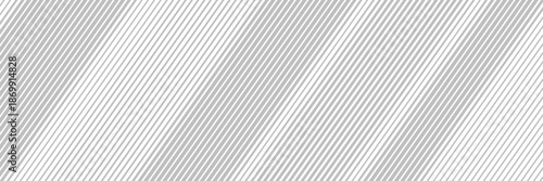 Horizontal line pattern. From thin line to thick. Parallel stripe. Black streak on white background. Straight gradation stripes. Abstract geometric patern.