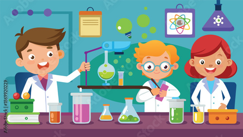 Young Children Discovering Science Through Fun Laboratory Experiments