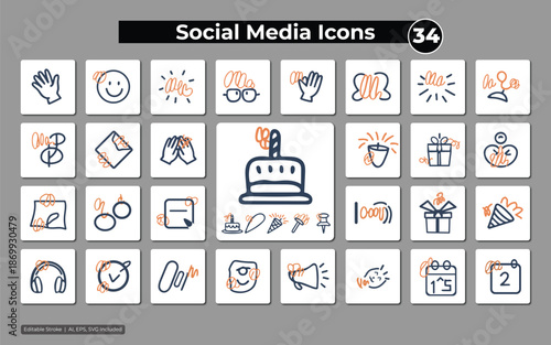 A clear visual representation denoting the presence of a vector file for design purposes
