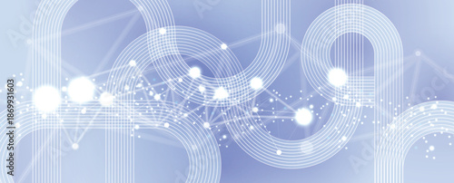 Cloud data technology background and network concept